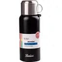 Термос Baicc 1,2 л с клапаном и чашкой, черный Happy Life HPGM8826