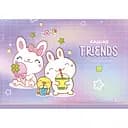 Альбом для малювання Школярик Friends 20 аркушів в асортименті (PB-GB-020-8513)