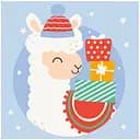 Роспись на холсте Brushme Альпака MBS012 20х20 см