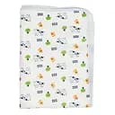 Пеленка многоразовая Курносики непромокаемая 70х50 см белый с голубым (7140 блак)