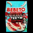Жувальні цукерки Bebeto Зуби Дракули 80 г