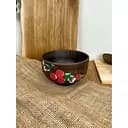 Салатник керамічний (глиняний) Вишня 700 мл