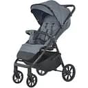 Прогулочная коляска El Camino ME 1182 Malta Iron Gray с регулируемой ручкой, подстаканником и дождевиком