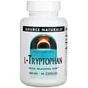 Амінокислота Source Naturals L-Tryptophan 500 мг 60 капсул