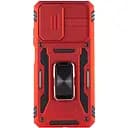 Ударостійкий чохол Camshield Army Ring для Xiaomi Redmi 10 Червоний / Red