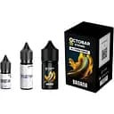 Набір компонентів для самозамісу сольової рідини Octobar Strong Banana 30 мл 50 мг Банан та полуниця (11616)
