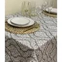 Скатертина Ecotton Duck вологовідштовхувальна 220х170 см сіра (23536)