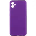 Чохол Lakshmi Silicone Cover Full Camera AA для Samsung Galaxy A06 Фіолетовий/Purple