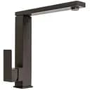 Змішувач кухонний Platinum 30 FHP (8569S) поворотний одноважільний з нержавіючої сталі темна скеля