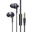Навушники провідні Baseus Encok HZ11 3.5 мм з мікрофоном чорні (A00164200113-Z1)