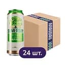 Упаковка сидру Somersby Яблуко 4.7% 12 л з/б (0.5 л х 24 шт.)