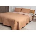 Покривало з наволочками ТЕП Vintage 240х220 см кавове (4-00511_21781)