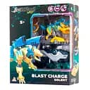 Игровой набор SCREECHERS WILD! S5 L1 V2 - СОЛЕНТ (запускатель-бластер, машинка-трансформер)