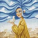 Алмазна мозаїка Ideyka Незалежна красуня yuji.rivera на підрамнику 40х40 см (AMO7548)