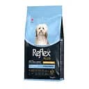 Повноцінний та збалансований сухий корм Reflex Plus для шкіри та шерсті собак малих порід з лососем 3 кг