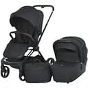 Дитяча універсальна коляска-книжка 2 в 1 El Camino ME 1091-B Persona Black Чорна