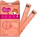 Лакомство для кошек Mavsy Creamy Treats Salmon with Shrimp с филе лосося и креветками 75 г (5 шт. х 15 г)