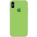 Чохол Epik Silicone Case Full Protective AA для Apple iPhone XS Max 6.5 М'ятний/Mint
