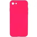 Чохол Epik Silicone Case Square Full Camera Protective AA NOLOGO для Apple iPhone 6/6s 4.7 Рожевий/Barbie pink