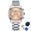 Наручний годинник жіночий PD-1773 Silver-Pink Pagani Design acs0031203