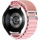 Ремінець для Samsung Galaxy Watch 6 40mm 6 44mm - рожевий ширина кріплення 20мм нейлоновий Watchbands NormalCloth Wave (W24-2WB30758546)