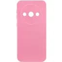 Чохол Getman TPU Liquid Silk Full Camera для Xiaomi Redmi A3 Рожевий/Pink