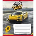 Зошит учнівський "Без паніки" 012-510164C-2 в косу лінію, 12 аркушів