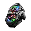 Кулер с экраном активное охлаждение для телефона / планшета Memo DL21 шириной до 90,5 мм Black (18507)