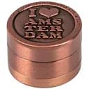 Гриндер для измельчения табака Ashtray HL-246 I Сердечко Amsterdam Bronze (10933)