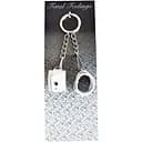 Брелок Feral Feelings Наручники Білий
