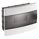 Електричний щиток внутрішній Horoz Electric 12 з пружинною системою блокування білий