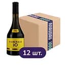 Упаковка бренди Torres 10 лет выдержки 38% 8.4 л (0.7 л х 12 шт.)