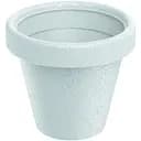 Горшок для цветов Prosperplast Origina 30 см круглый белый (56899-449)