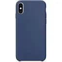 Чохол Silicone Case без Logo AA для Apple iPhone XS Max 6.5" Синій / Blue Cobalt