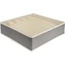 Органайзер для хранения МВМ My Home (MVM) на 5 секций 33х33х10 см светло-серый (TH-09-05 LIGHT GRAY)