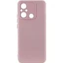 Чохол Getman TPU Liquid Silk Full Camera для Xiaomi Redmi 12C Рожевий/Pink Sand