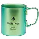 Термокружка Snow Peak MG-053GR-US Ti-Double Colored Mug 0.45 л Green