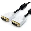 Кабель Atcom Dvi Dvi 2 феррита длина 5 м черный