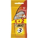 Бритва мужская BIC Sensitive 3 без сменных картриджей 4+2 шт.