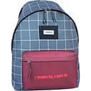 Рюкзак Bagland Stylish 24 л сублимация 1340 серый/красный (00518664)