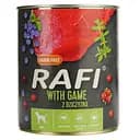 Вологий корм для собак Dolina Noteci Rafi паштет з дичиною з лохиною та журавлиною 800 г (DN262-305002)