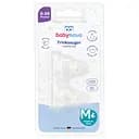 Силиконовая соска Baby-Nova, круглая, для молока, 0+ мес., 2 шт. (3961150)