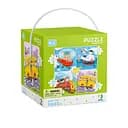 Детский набор пазлов Транспорт DoDo 300132, 4 в 1