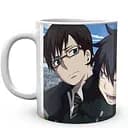 Кухоль GeekLand Blue Exorcist Синій Екзорцист Рін Юкіо BE 02.29 330 мл білий