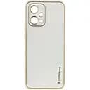 Кожаный чехол Xshield для Xiaomi Poco X5 5G / Redmi Note 12 5G Белый / White