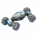 Радіокерована машина-трансформер YJ 097-1 A-02, на роликових колесах, масштаб 1:12, акумулятор 7.4V, пульт 2.4GHz, Синя