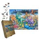 Пазл деревянный Новая Эра, А5, Картонная коробка 35 элементов