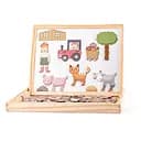 Двухсторонняя доска Woody с магнитными фигурами (91214)