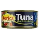 Тунець Iberica цілий в оливковій олії 160 г