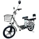 Электровелосипед Minako U18" 600W 48V 18Ah + сиденье/багажник серый